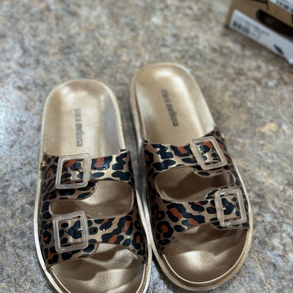 New Mini Melissa Chettah Slide Sandals - Picture 2 of 5